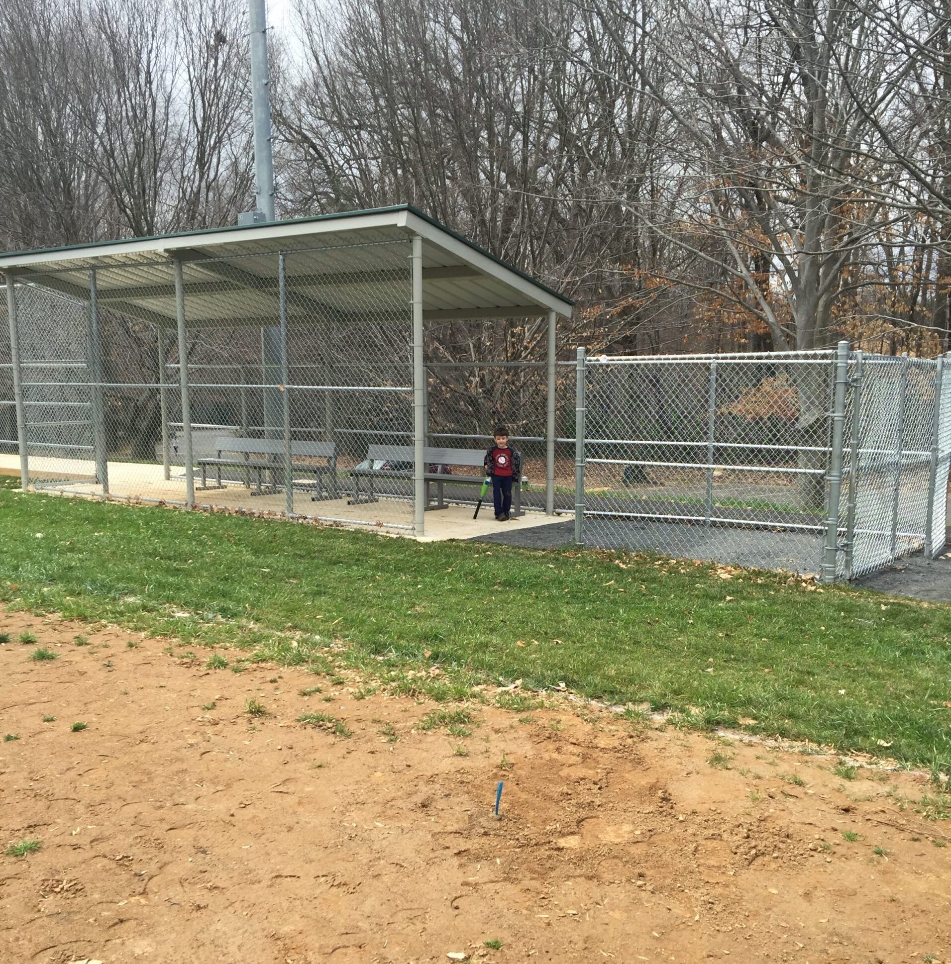 An unsafe dugout poses risks to baseball and softball players